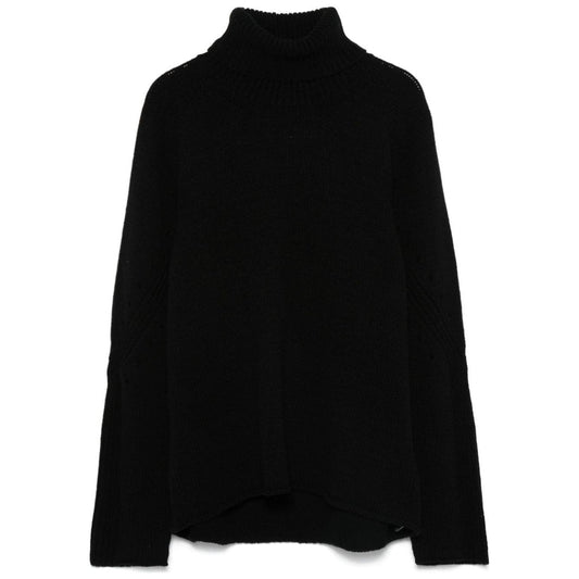 Semicouture Sweaters Black Topwear Semicouture