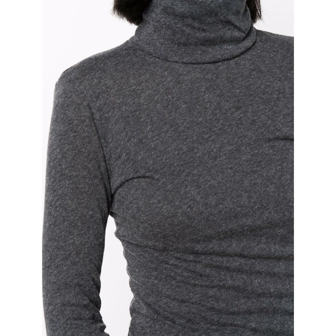 Majestic Sweaters Grey Topwear Majestic