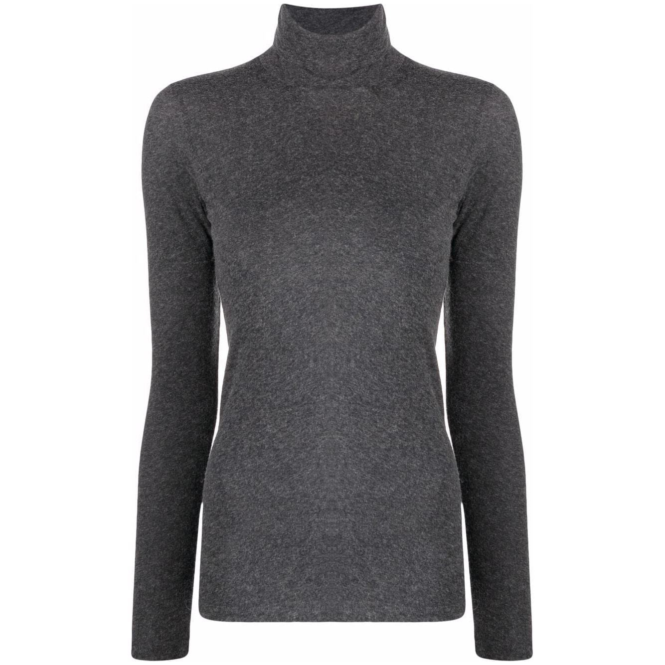 Majestic Sweaters Grey Topwear Majestic