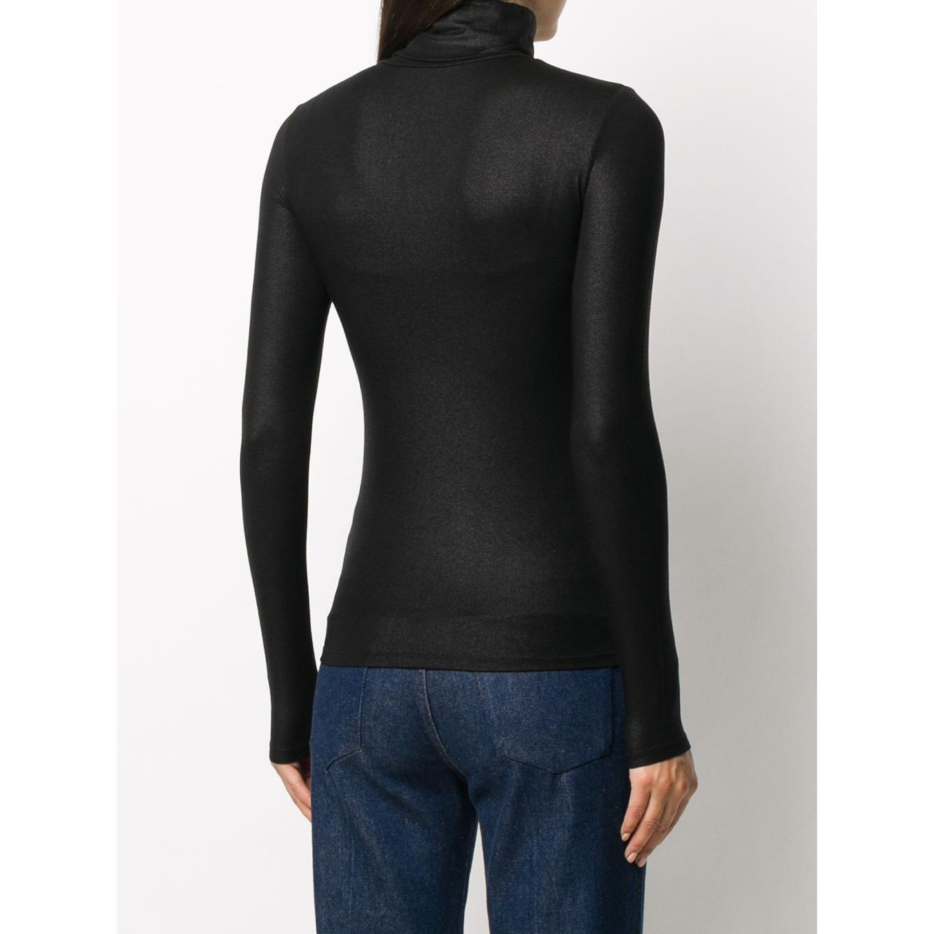 Majestic Sweaters Black Topwear Majestic