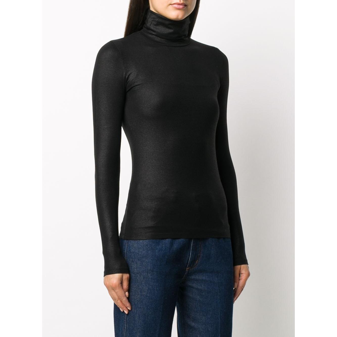 Majestic Sweaters Black Topwear Majestic