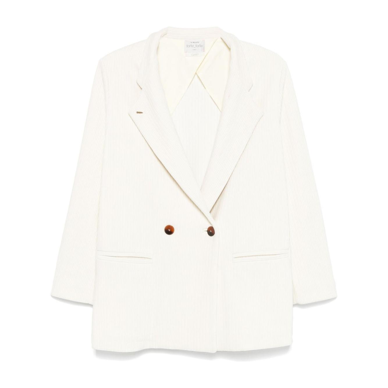 Forte Forte Coats Ivory Jackets Forte Forte