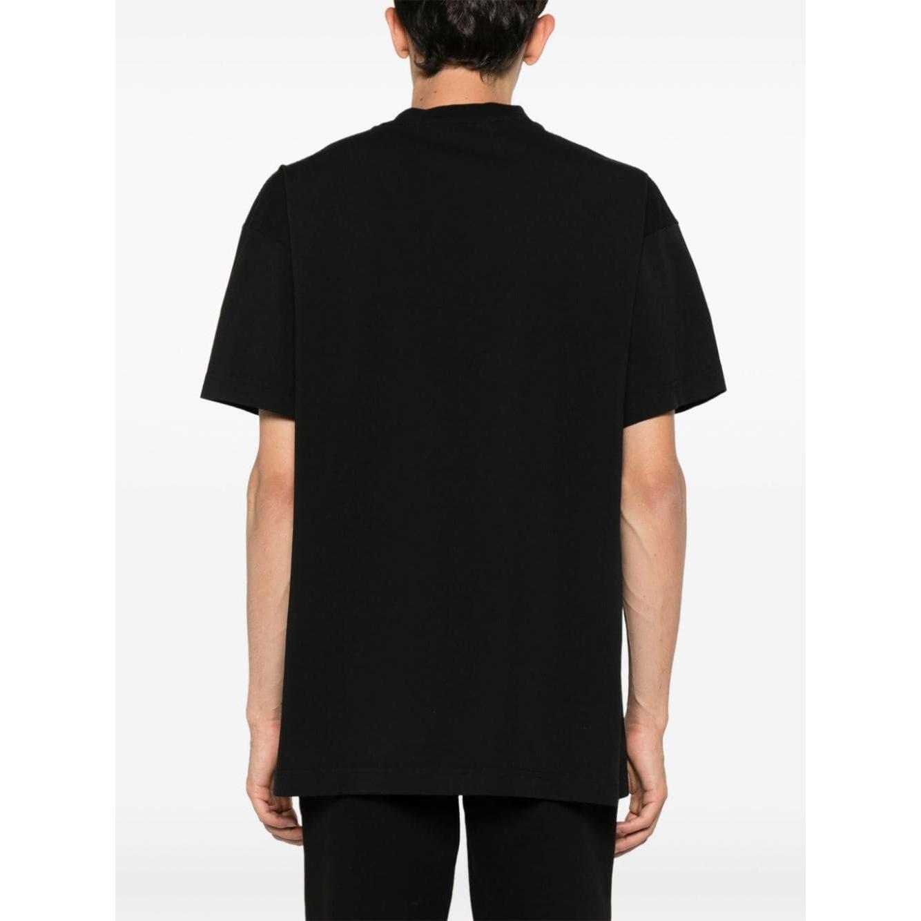 Palm Angels T-shirts and Polos Black Topwear Palm Angels