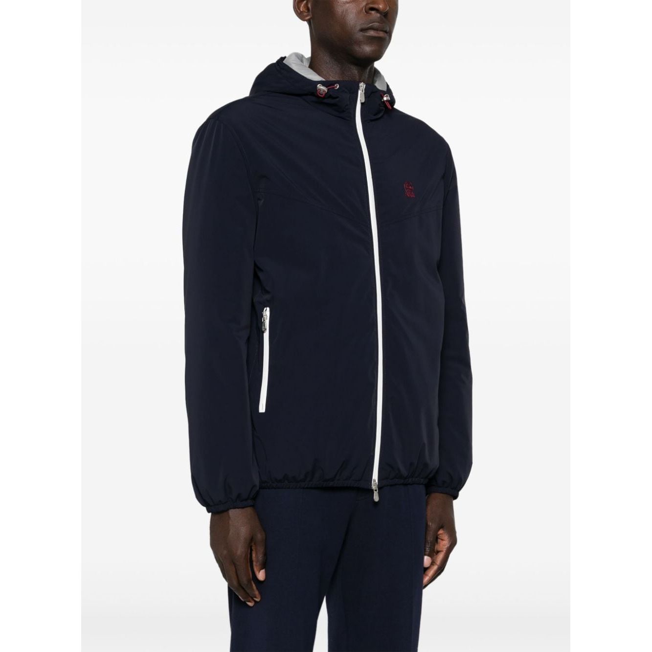 Brunello Cucinelli Coats Blue Jackets Brunello Cucinelli