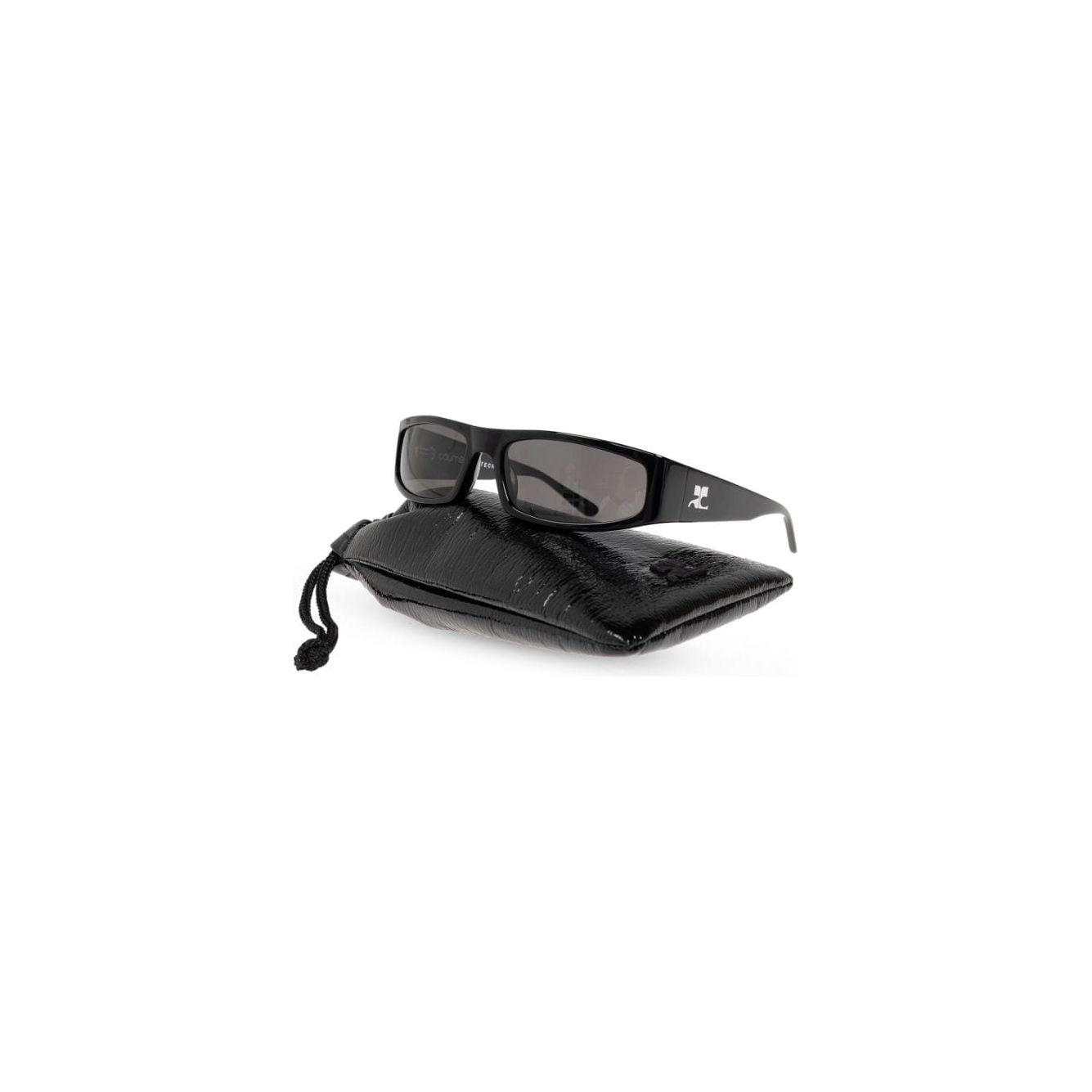 COURREGES PRE Sunglasses Black Sunglasses Courreges Pre