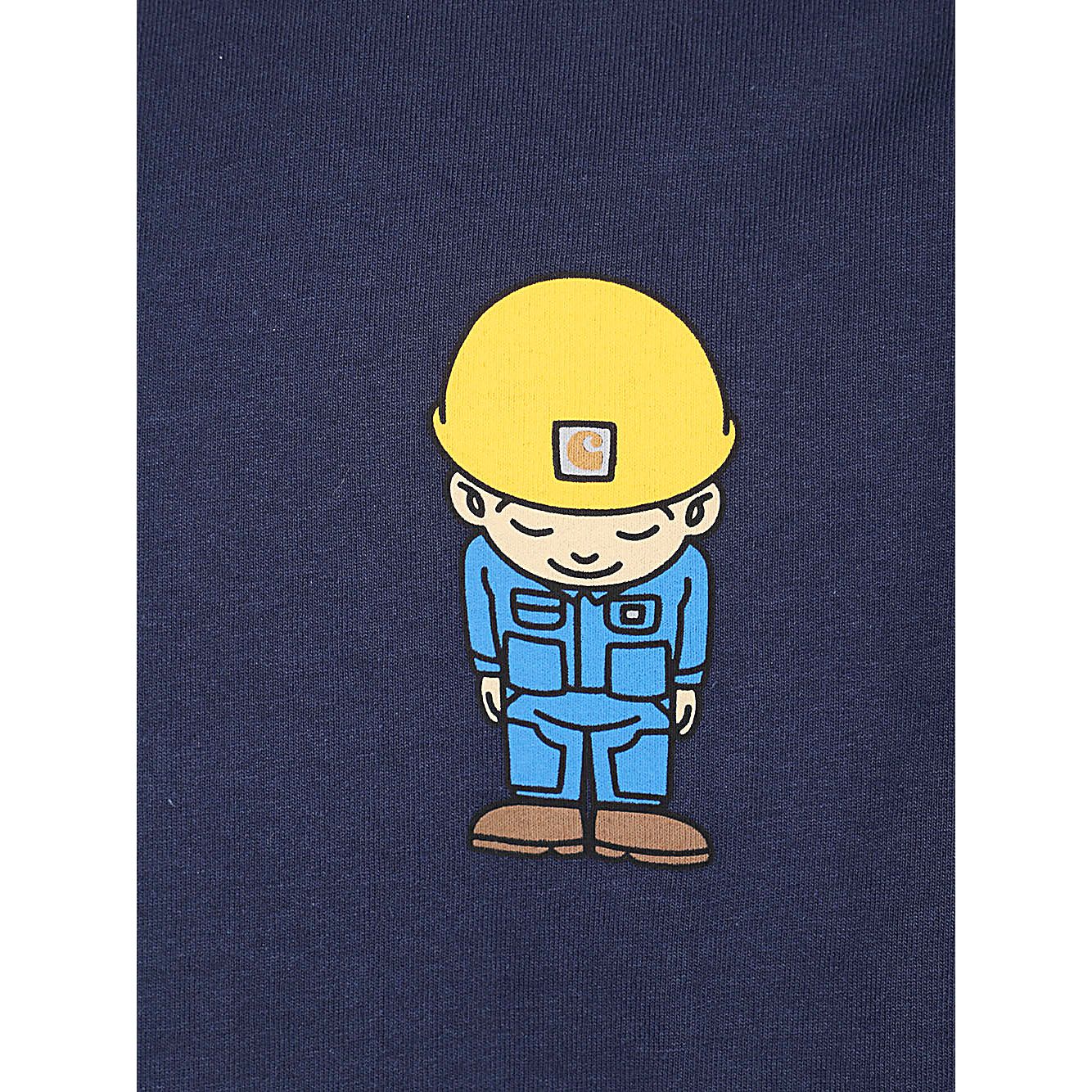 CARHARTT WIP MAIN T-shirts and Polos Blue Topwear Carhartt Wip Main