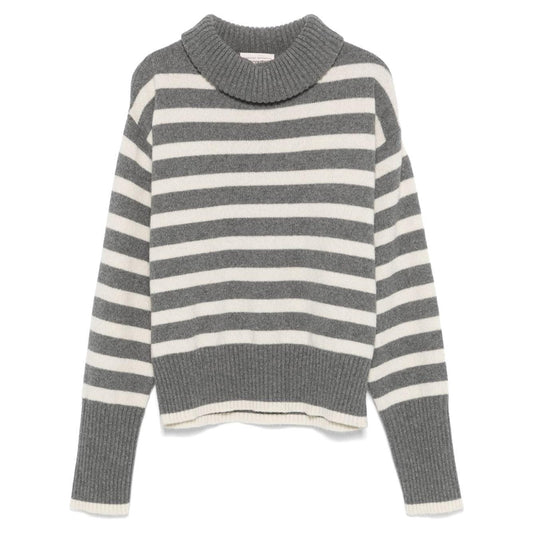 Semicouture Sweaters Grey Topwear Semicouture