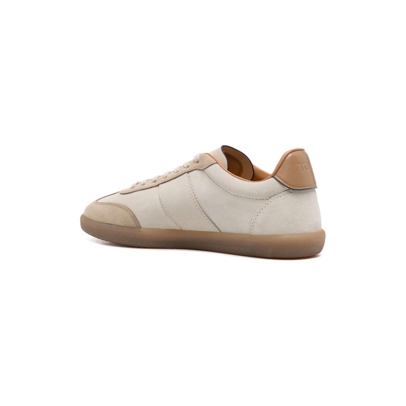 Tod's  calf suede leather Men Sneakers Beige Sneakers Tod'S