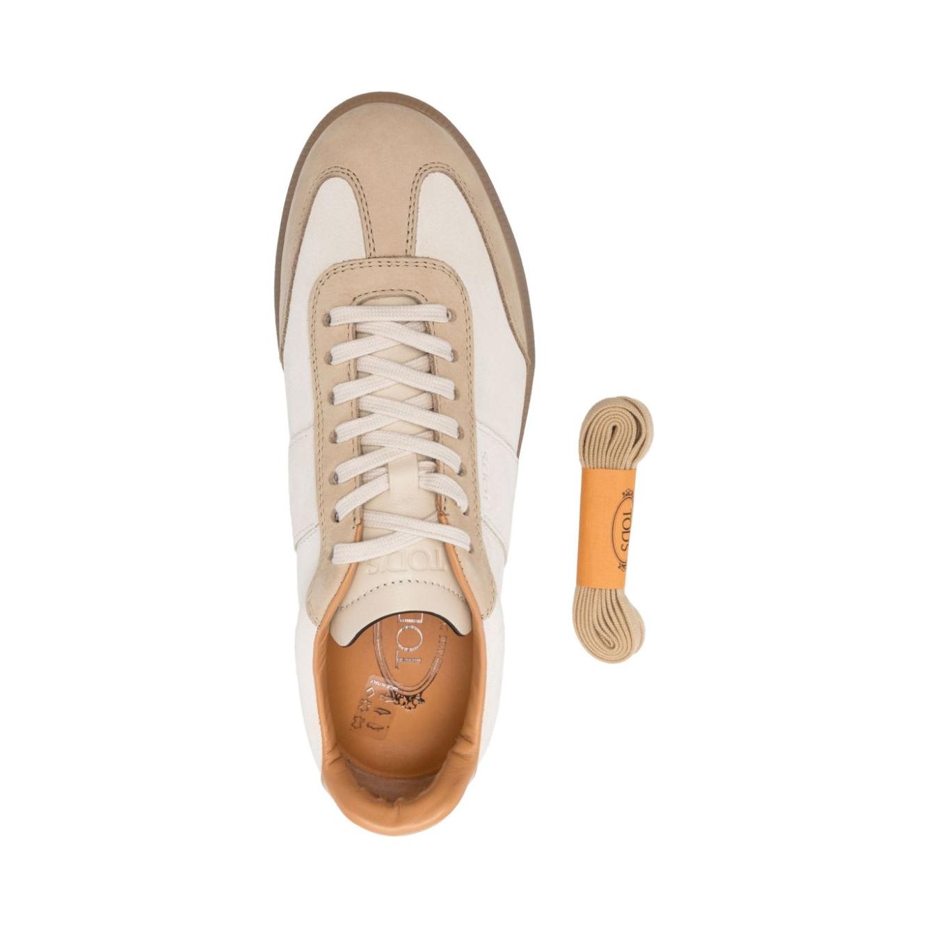 Tod's  calf suede leather Men Sneakers Beige Sneakers Tod'S