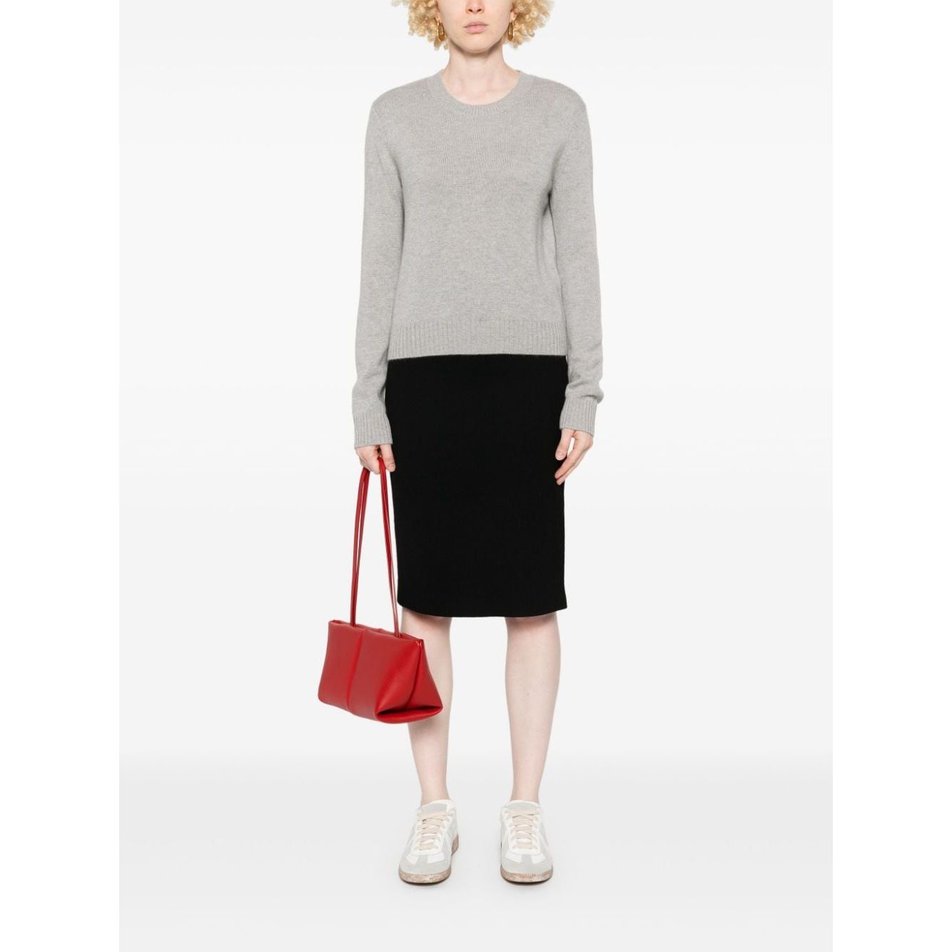 LISA YANG Sweaters Light Grey Topwear Lisa Yang