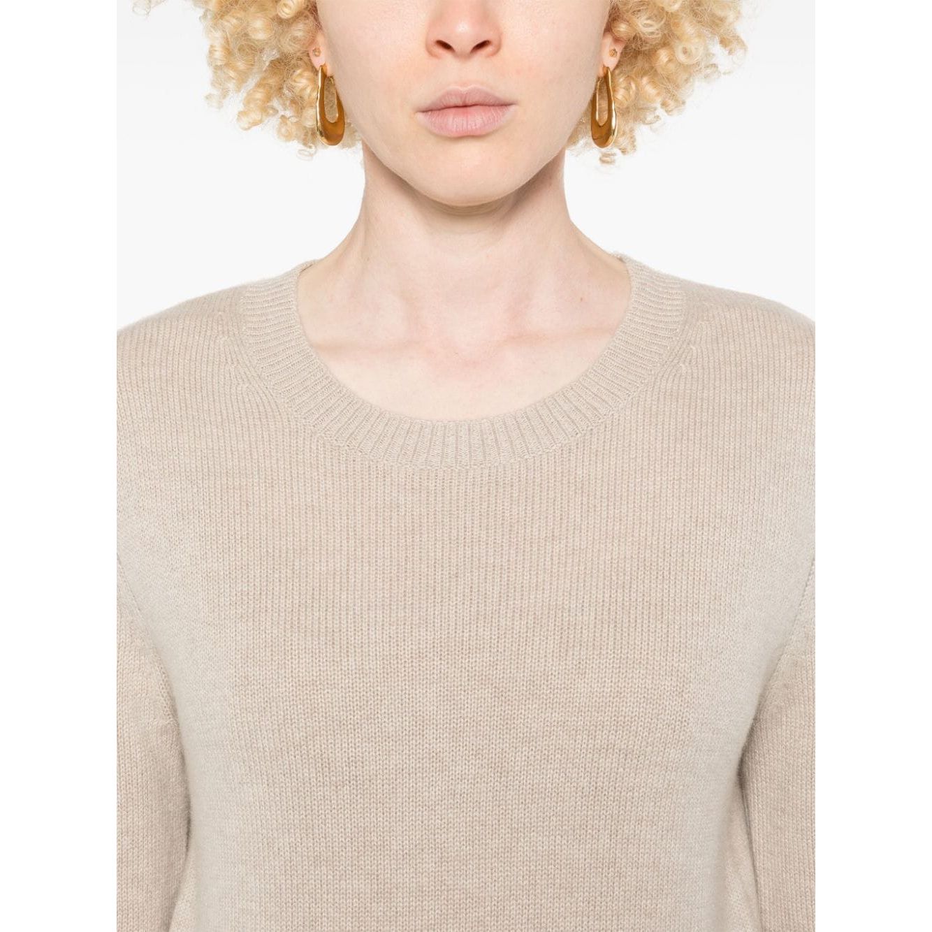 LISA YANG Sweaters Beige Topwear Lisa Yang