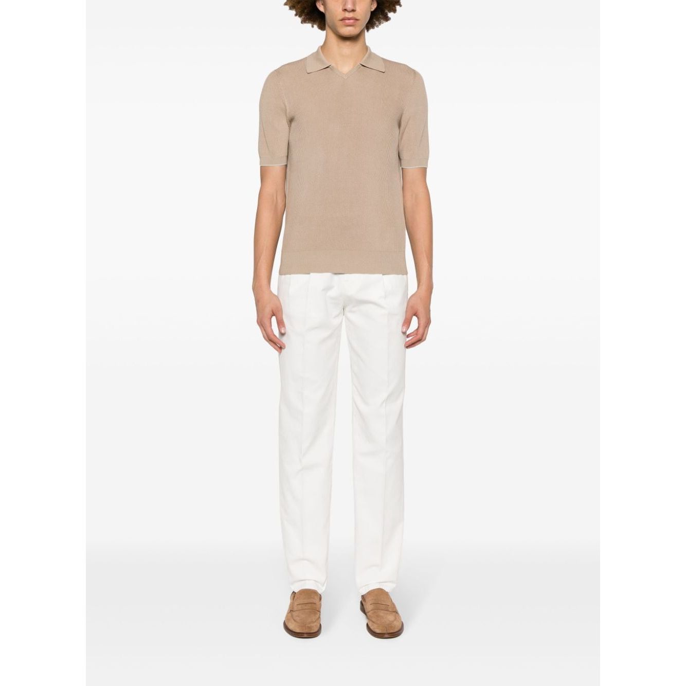 Brunello Cucinelli Trousers White Trousers Brunello Cucinelli