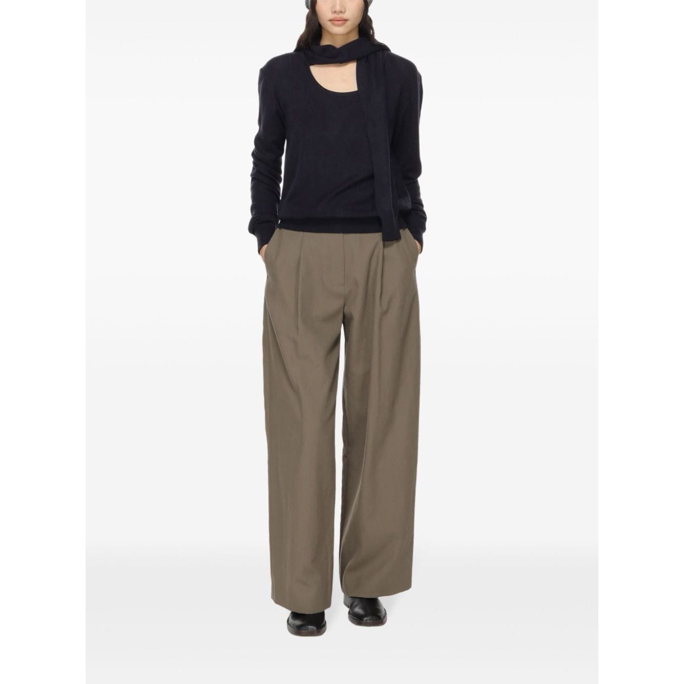 STUDIO NICHOLSON Trousers Brown