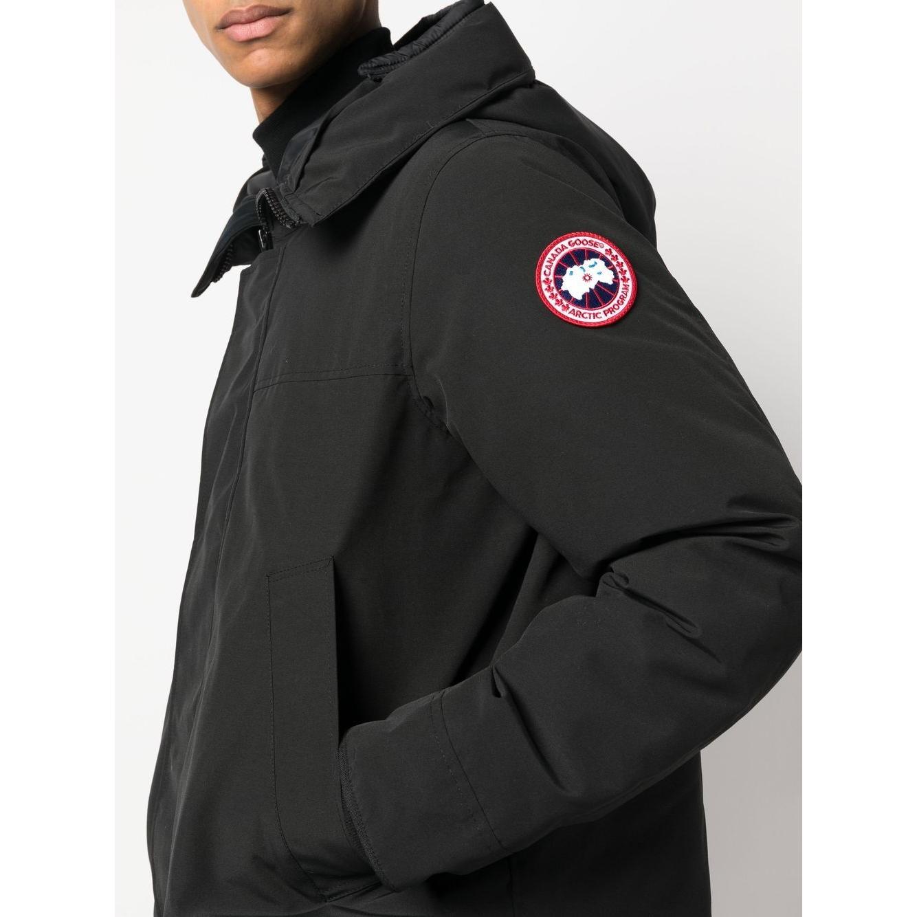 Canada Goose cotton blend padded Men Coats Black Jackets Canada Goose