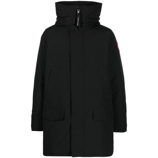 Canada Goose cotton blend padded Men Coats Black Jackets Canada Goose