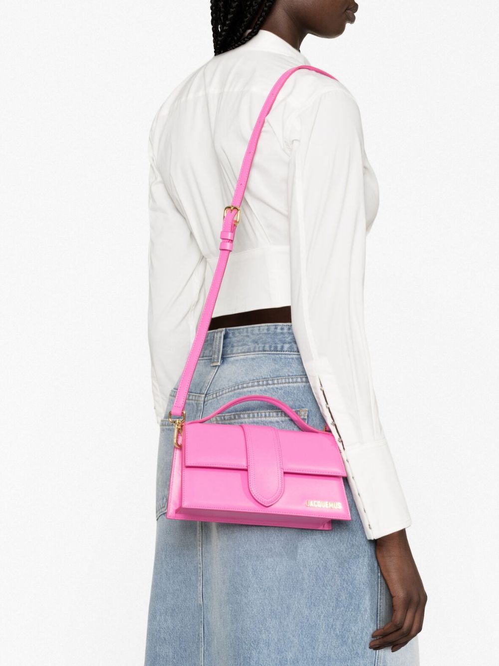 JACQUEMUS Bags.. Fuchsia Handbag JACQUEMUS