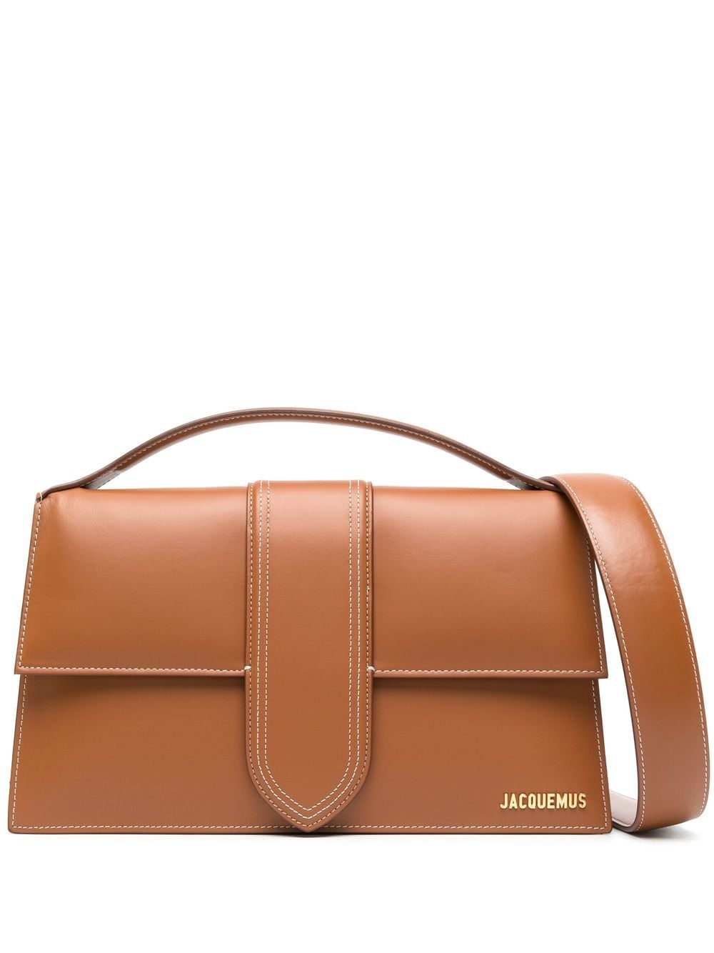 JACQUEMUS Bags.. Leather Brown Handbag JACQUEMUS