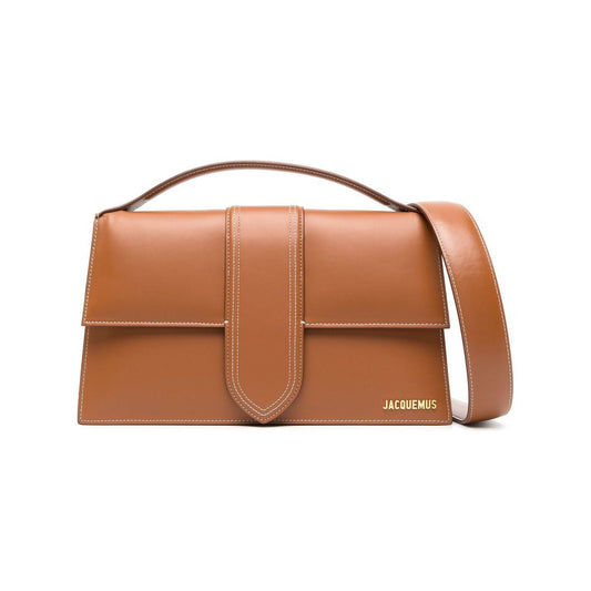 JACQUEMUS Bag calf leather Brown Handbag JACQUEMUS