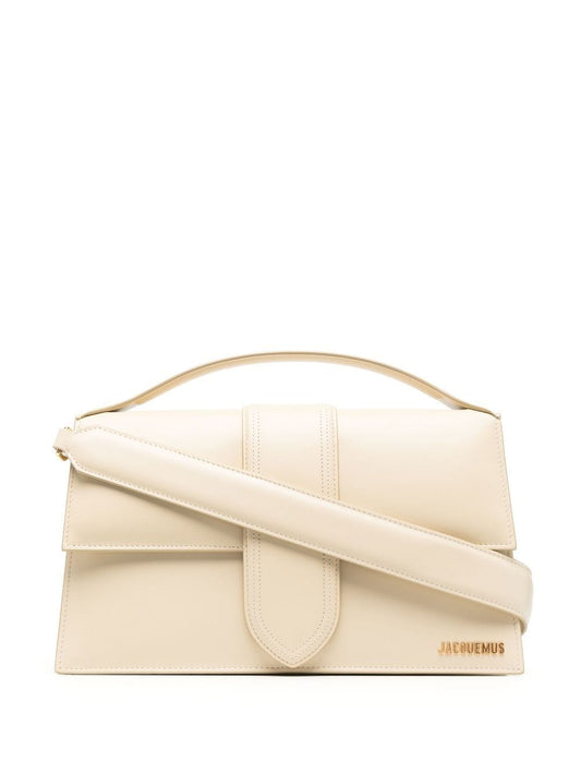 JACQUEMUS ivory white calf leather Bag Handbag JACQUEMUS