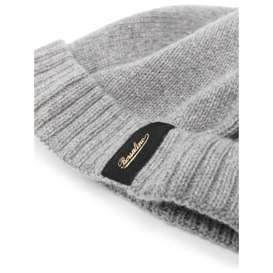 Borsalino cashmere knitted Hats Grey Scarves Hats & Gloves Borsalino