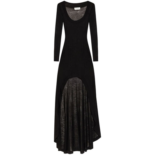 Saint Laurent   semi-sheer Dresses Black Dresses Saint Laurent