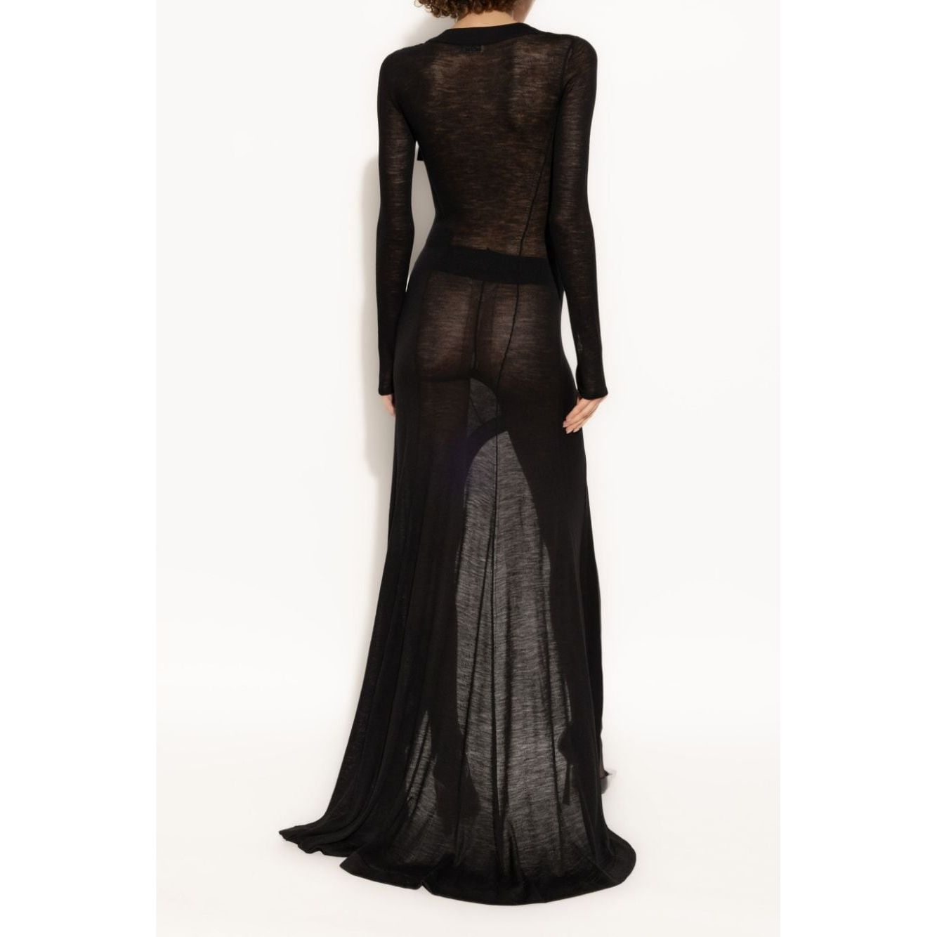 Saint Laurent   semi-sheer Dresses Black Dresses Saint Laurent