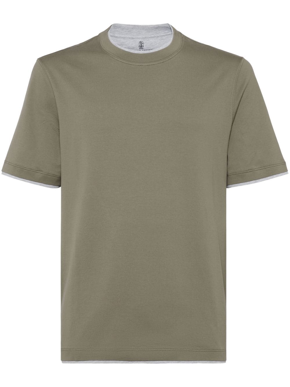 Brunello Cucinelli T-shirts and Polos Green