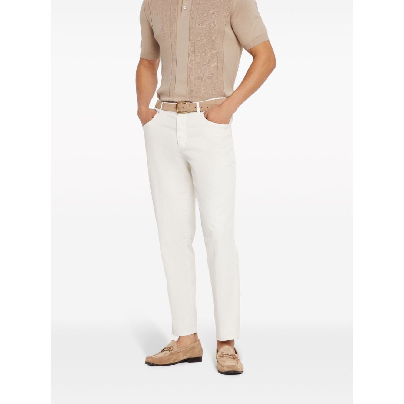 Brunello Cucinelli Trousers White