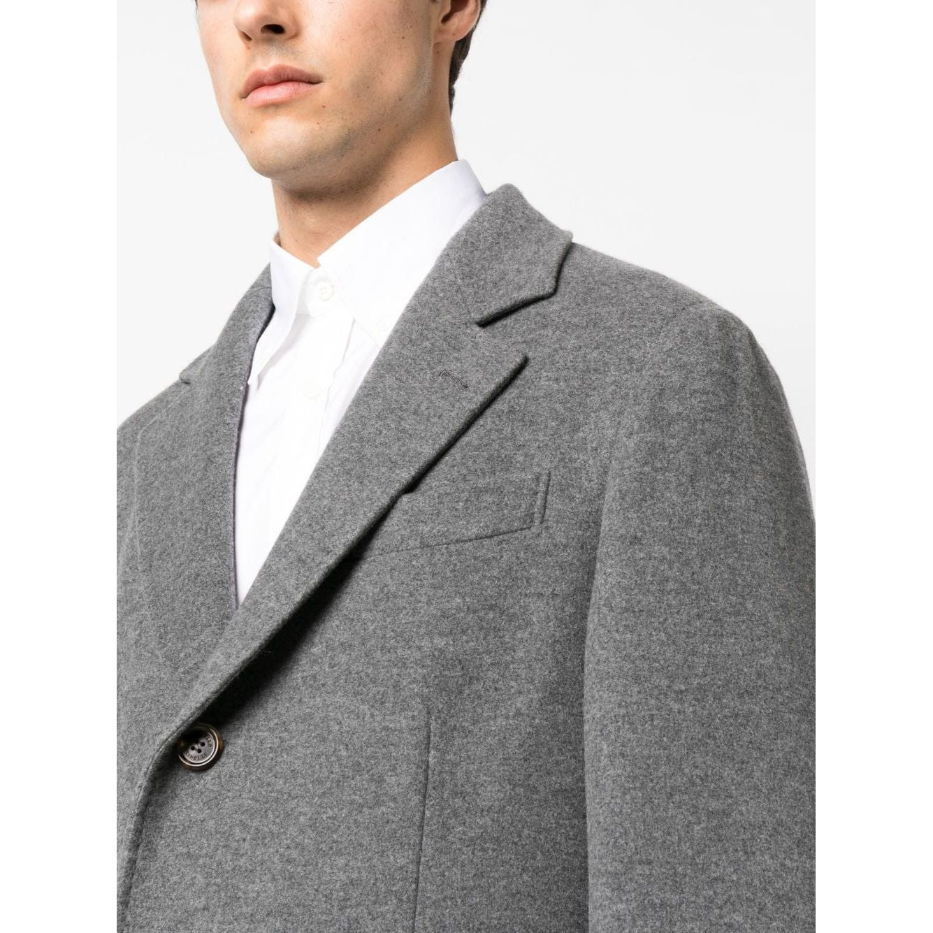 Brunello Cucinelli Coats Grey