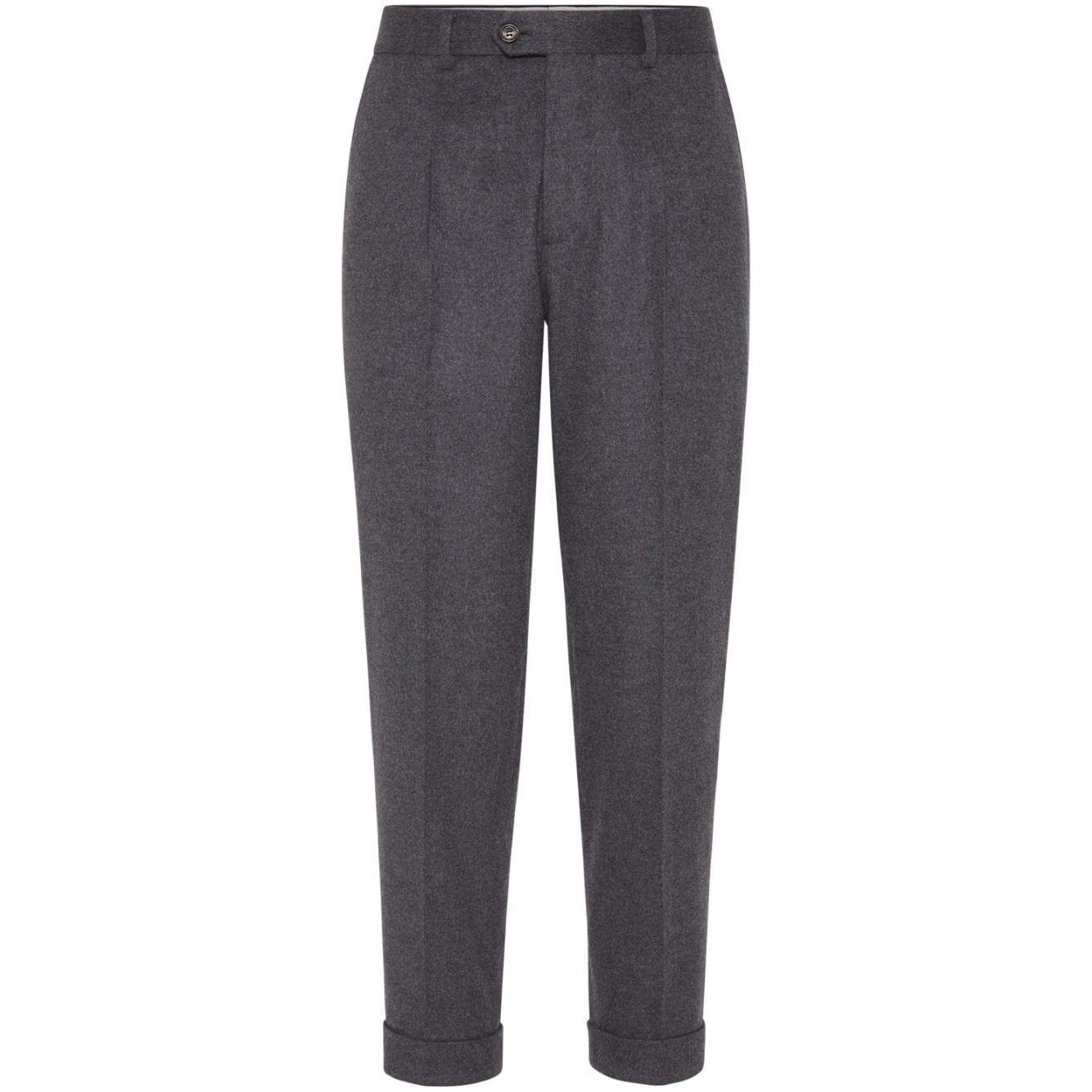 Brunello Cucinelli Trousers Grey Trousers Brunello Cucinelli