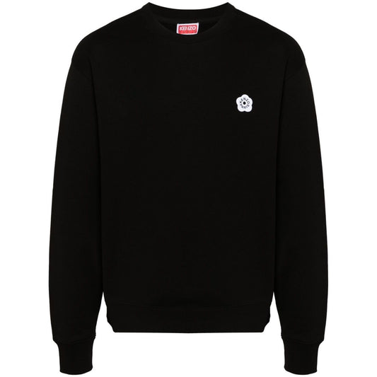 Kenzo black cotton jersey Sweaters Topwear Kenzo