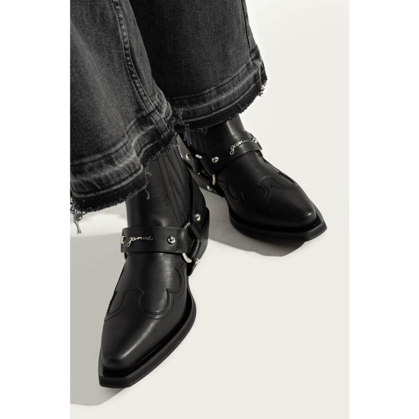 GANNI Boots Black