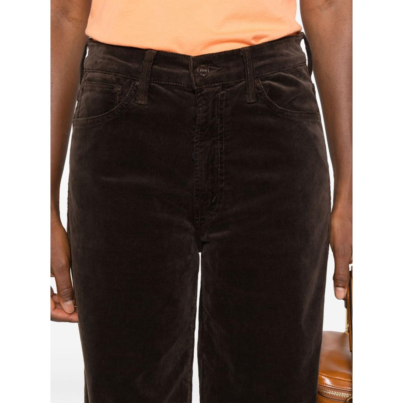 Mother brown stretch-cotton corduroy Jeans Jeans Mother