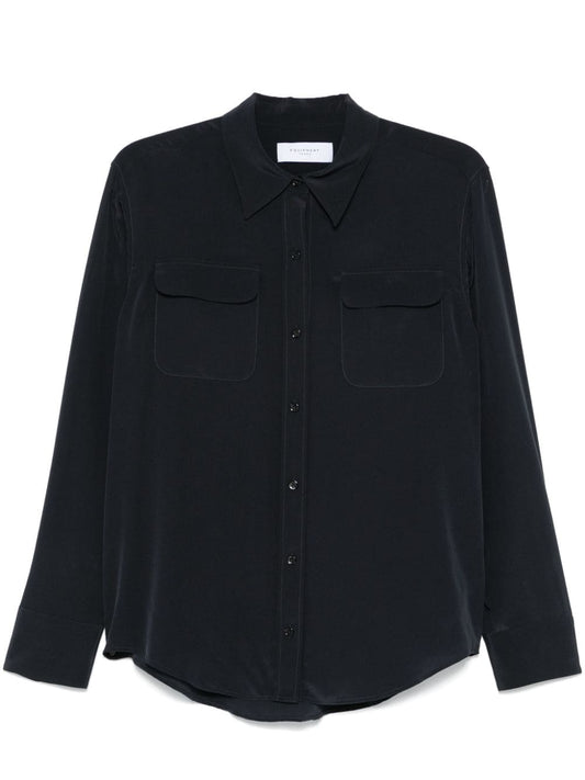 Equipment Signature slim-fit silk shirt