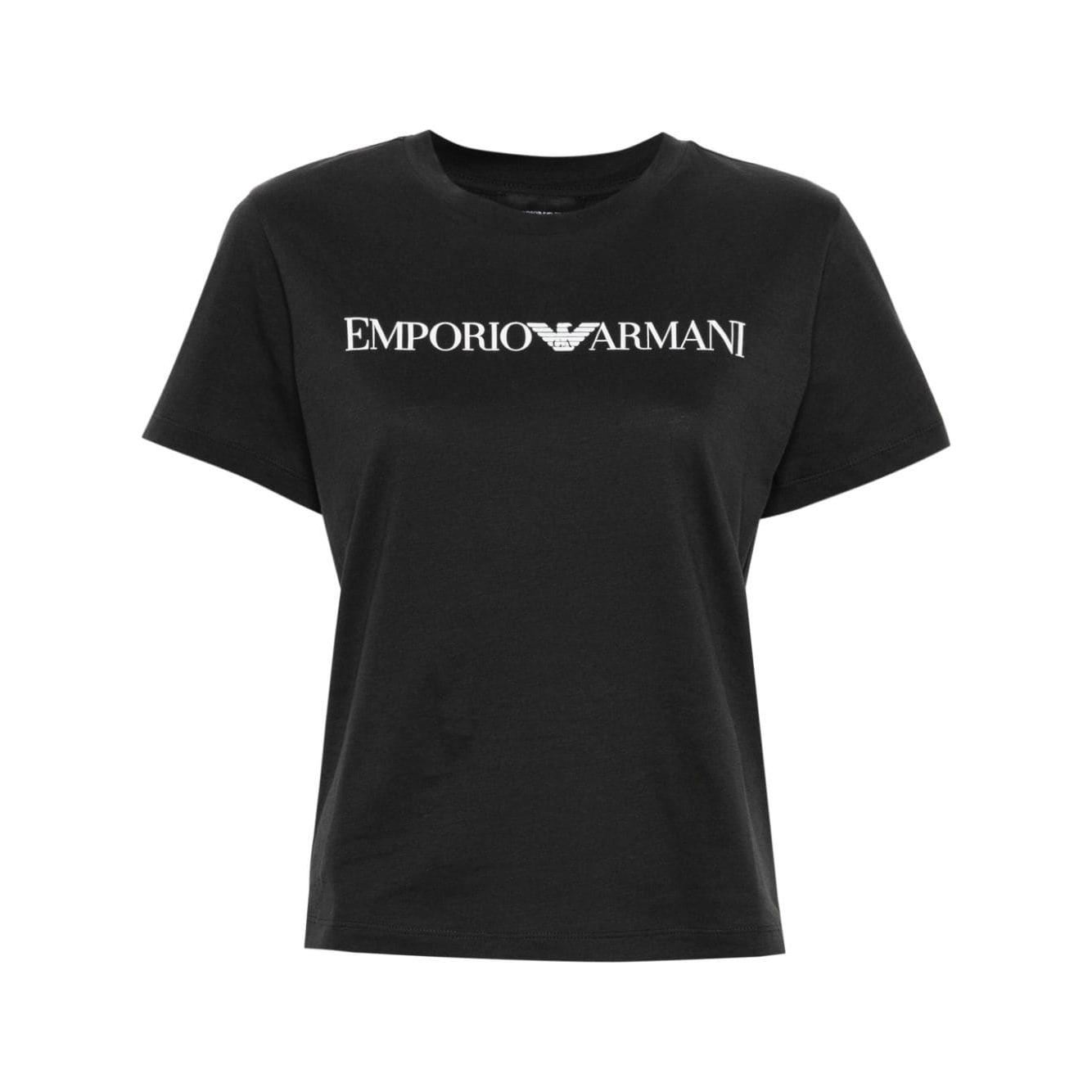 Emporio Armani Women T-shirt Blue Topwear Emporio Armani