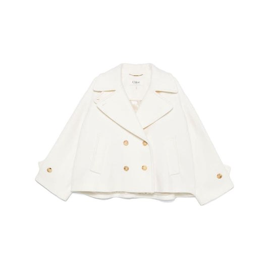 Chloè Coats White Jackets Chloè