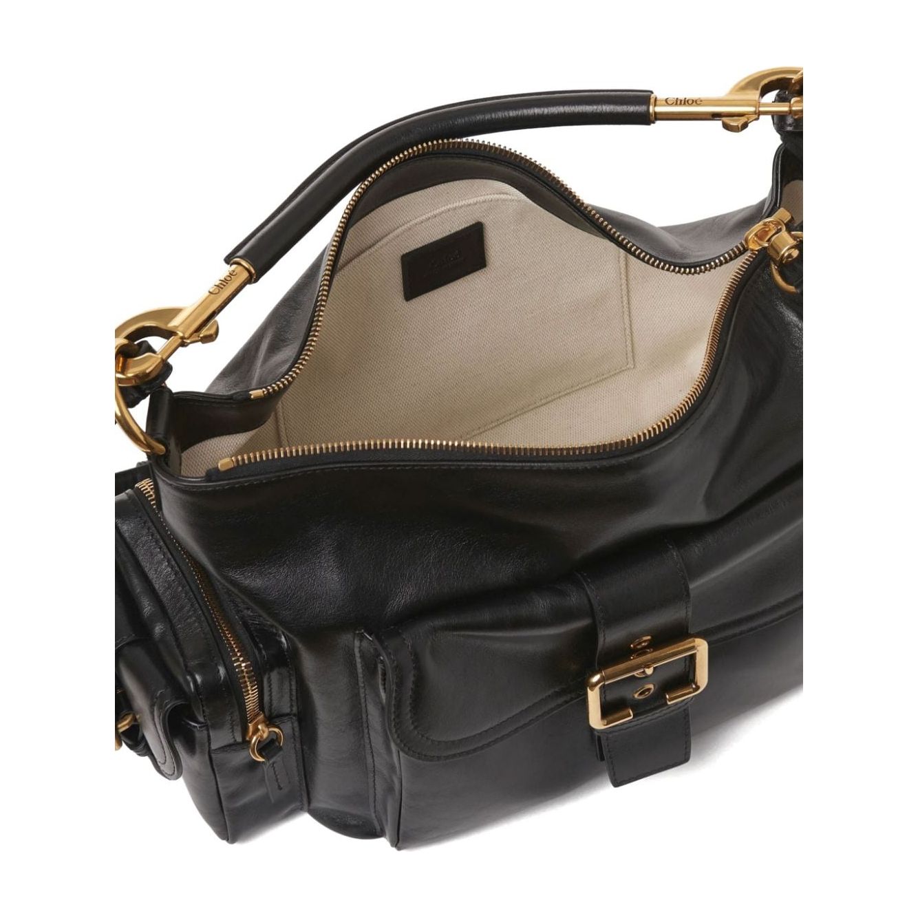 Chloè Bag buffalo leather Black Shoulder Chloè