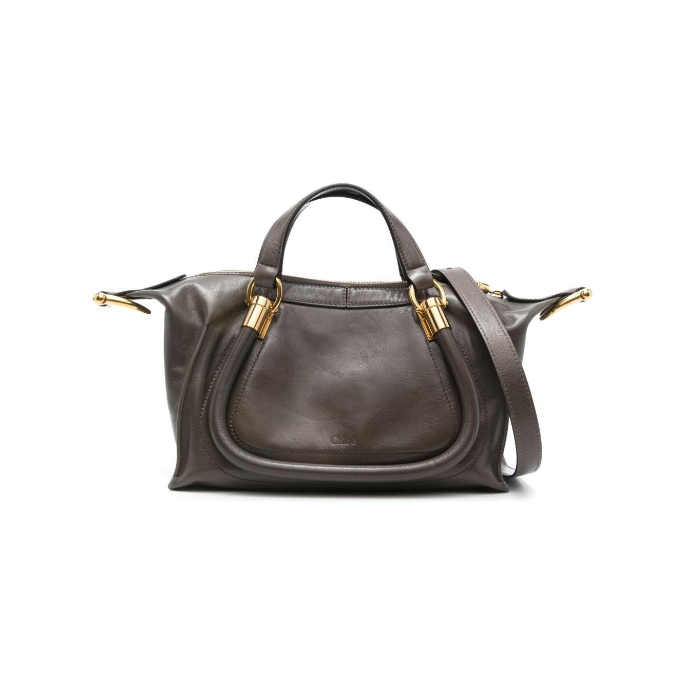 Chloè Bag calf leather olive green Handbag Chloè