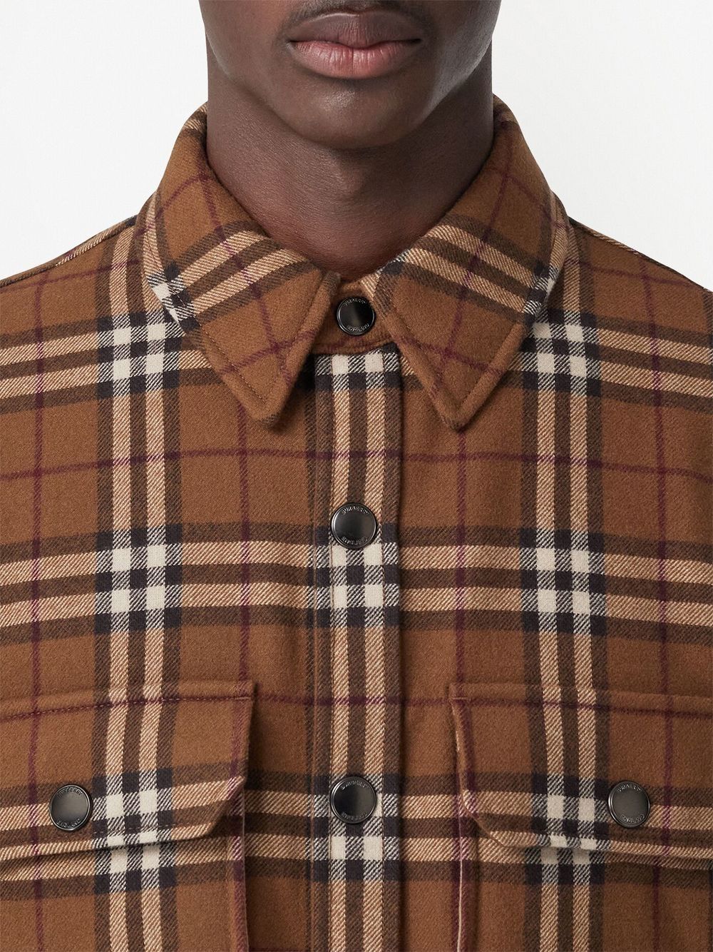 Burberry Jackets Brown