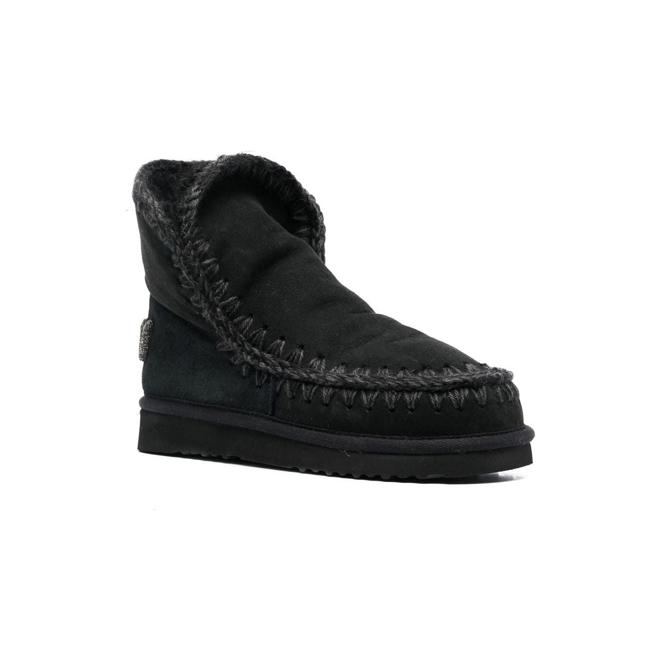 Mou Boots calf leather Black Boots Mou