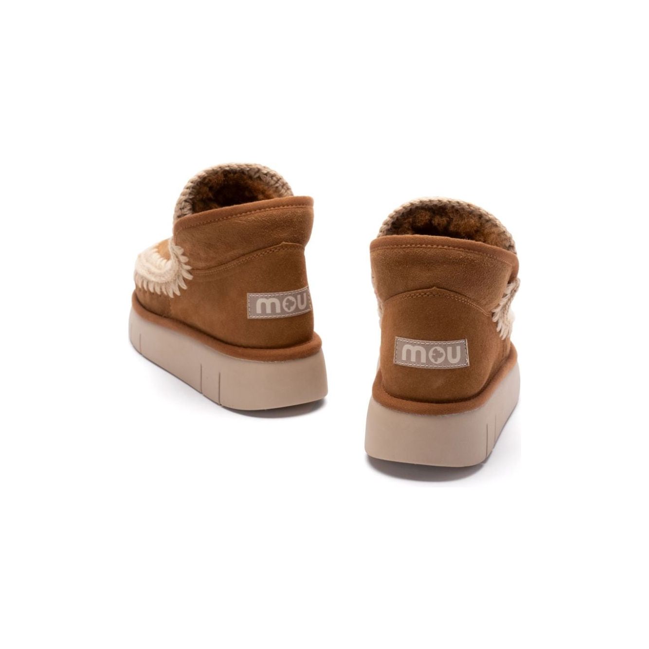 Mou Boots Leather Brown Boots Mou