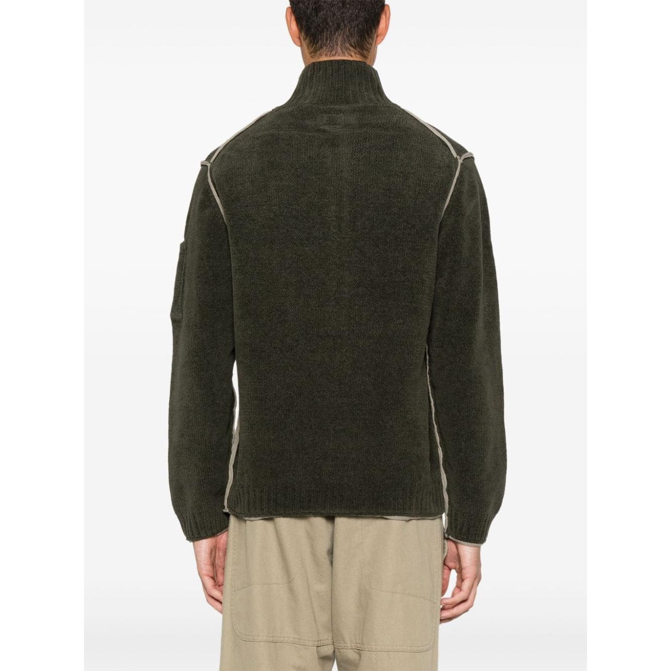 C.P. COMPANY Sweaters Green Topwear C.P. Company