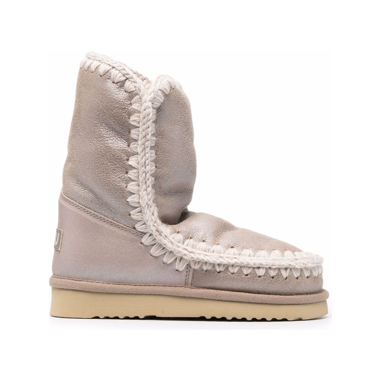 Mou sheepskin Women Boots Grey Boots Mou