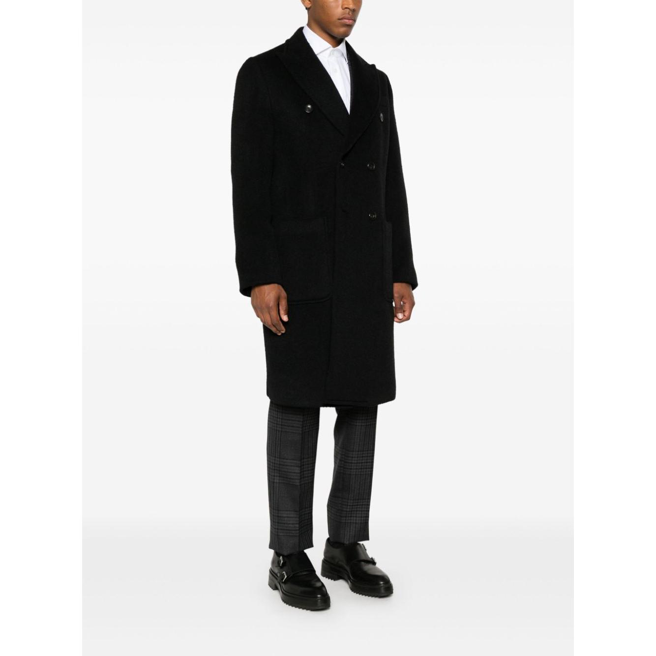 Emporio Armani  wool blend Men Coats Black Jackets Emporio Armani