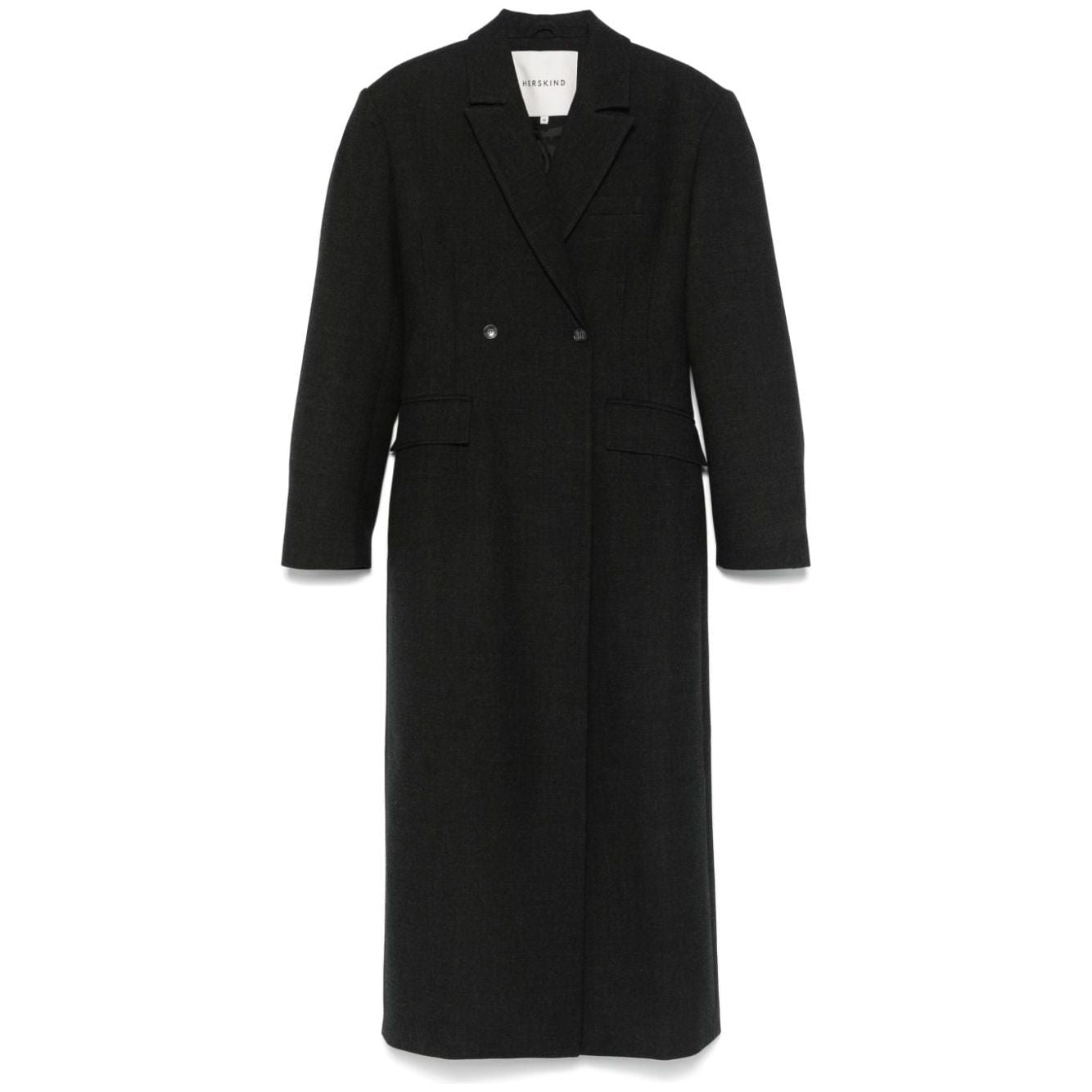 HERSKIND virgin wool Women Coats Grey Jackets HERSKIND