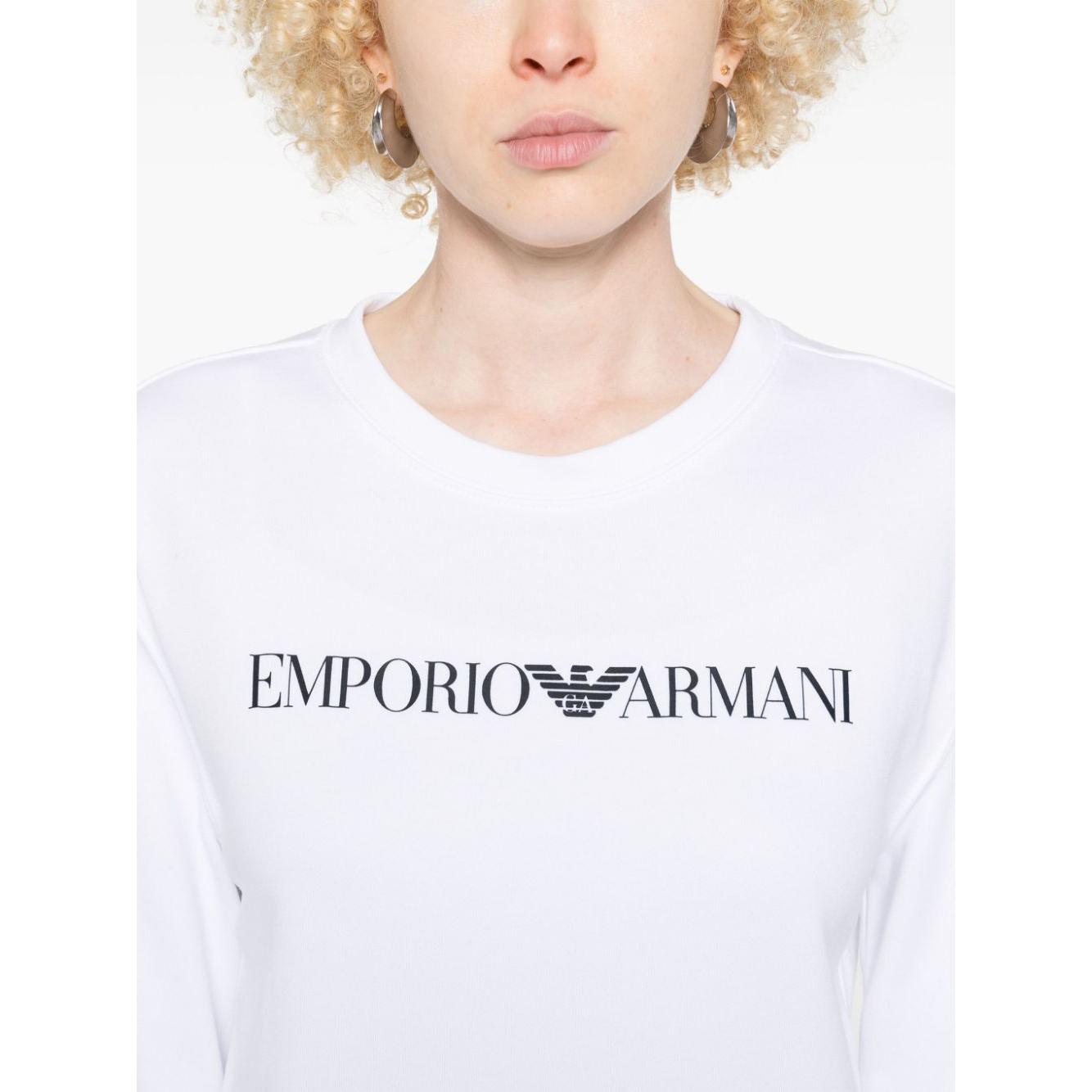 Emporio Armani Sweaters White Topwear Emporio Armani