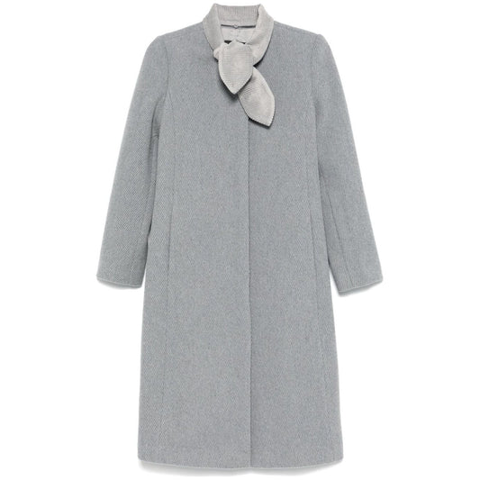 Emporio Armani Coats Grey Jackets Emporio Armani