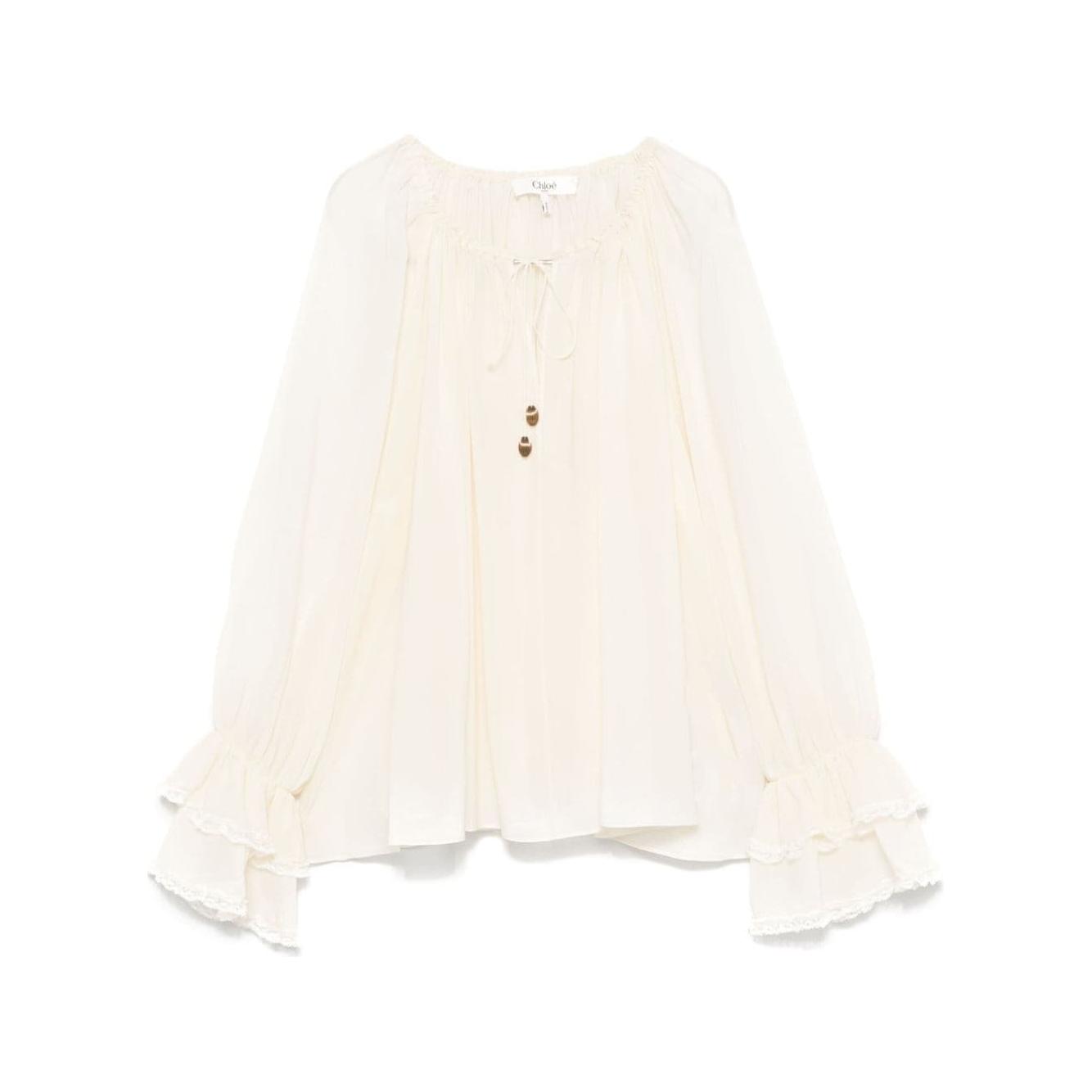 Chloè Top White Topwear Chloè