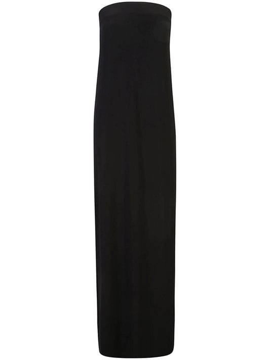 Norma Kamali Strapless Maxi Dress Dresses Norma Kamali