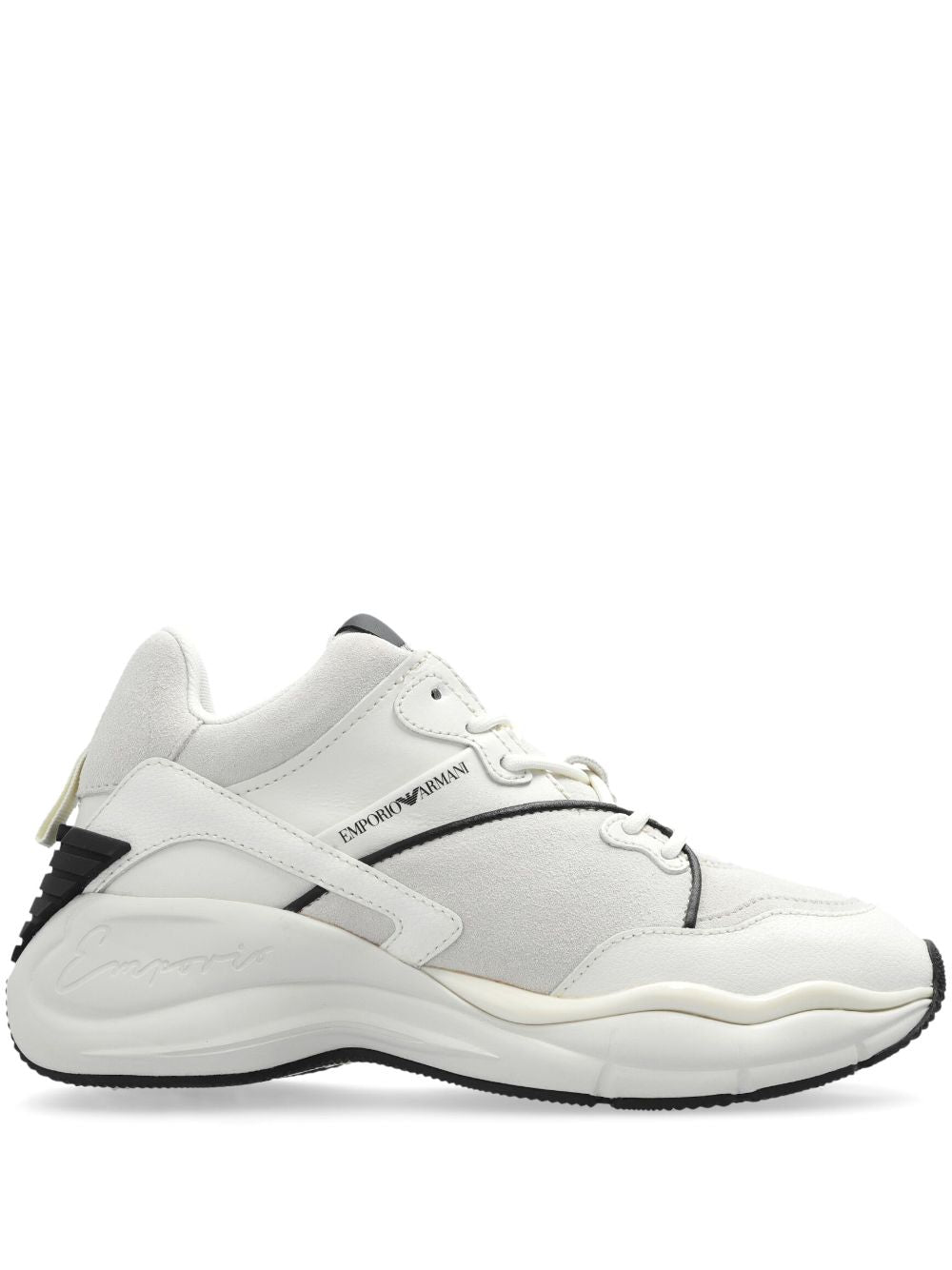 E 'CLAT Emporio Armani Men Sneakers White